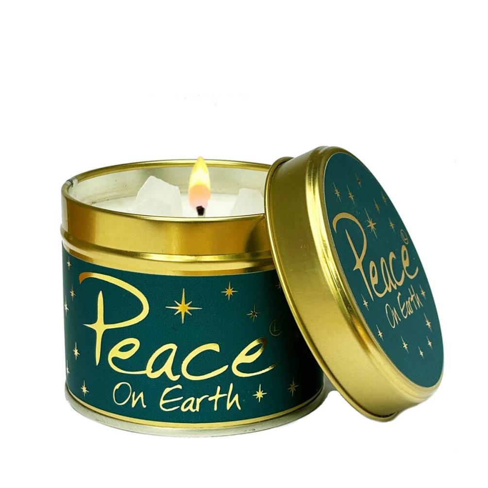 Lily-Flame Peace On Earth Tin Candle £9.86